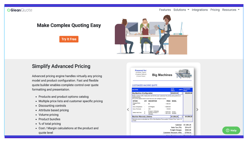 Gleanquote helps you to close deals faster