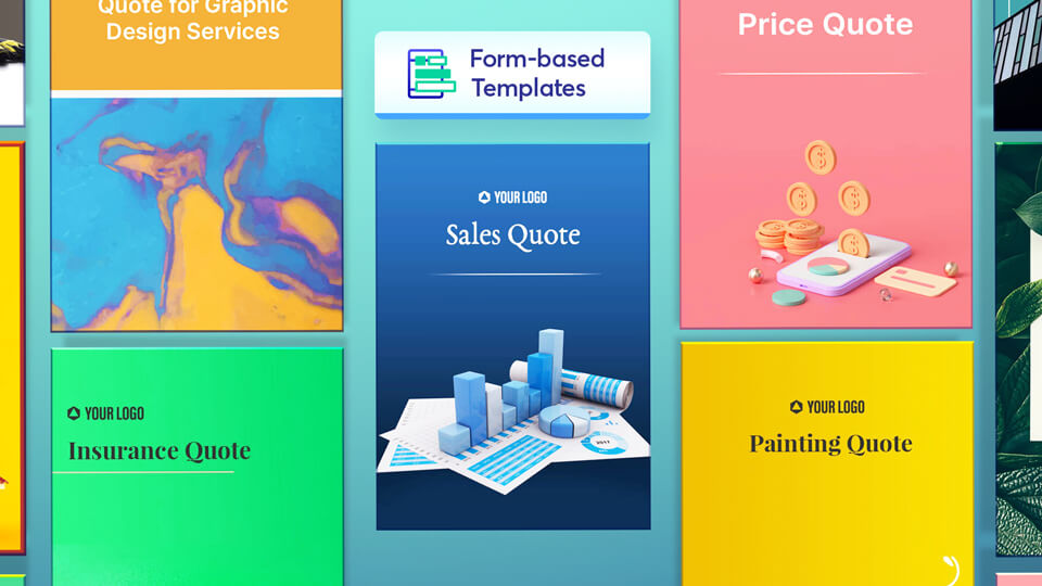 Sales quote templates in Revv