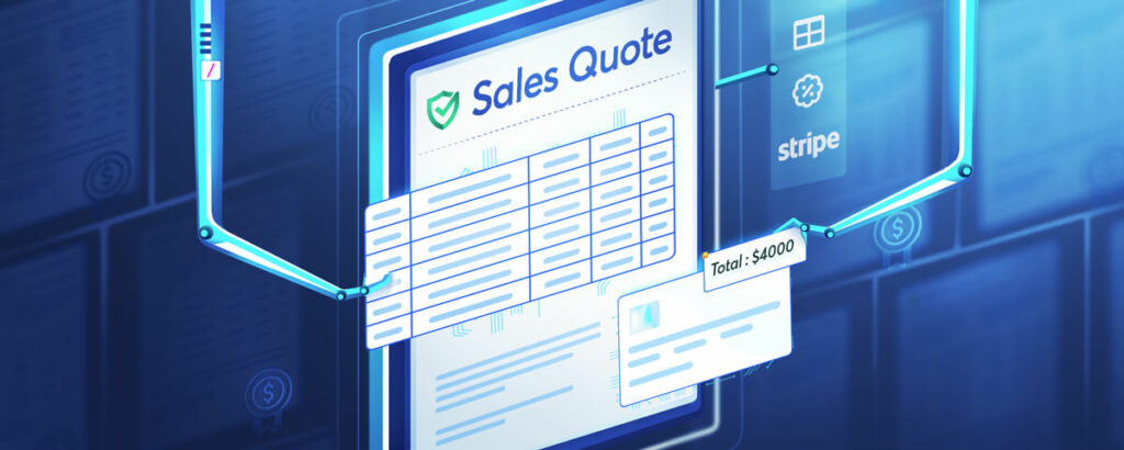 It is important to use a sales quoting software to create, manage, and automate all your sales documents.
