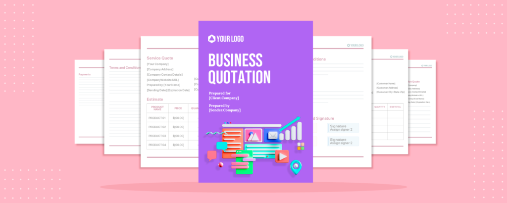 Create a business quotation that is well structured, accurate, and concise to attract the client towards your offerings.
