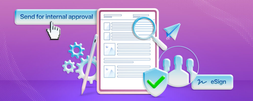 An expert guide to automating document approval workflow with Revv's document management system.