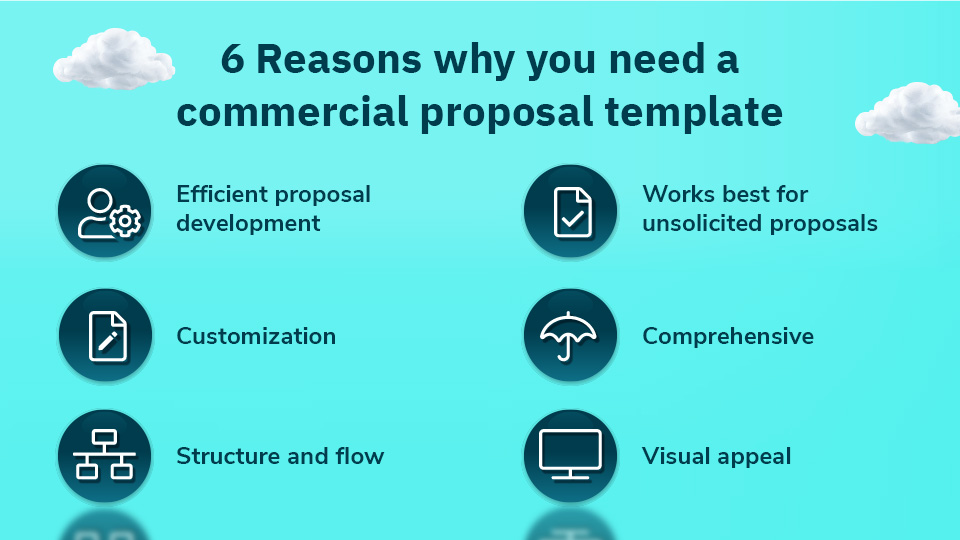 Benefits of commercial proposal template
