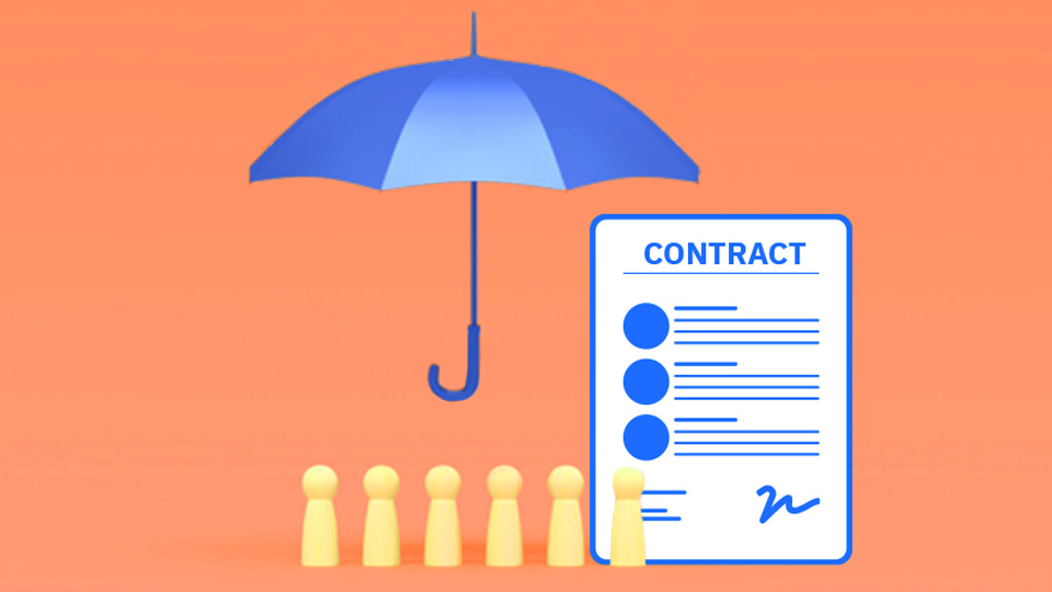 How do contracts protect the people who work for you?