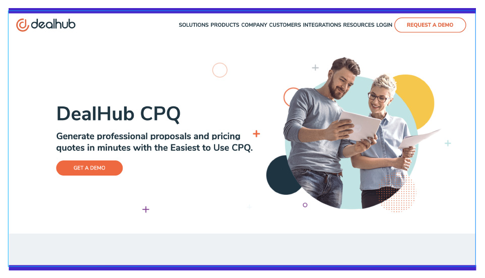 Dealhub helps to create and send sales documents faster.