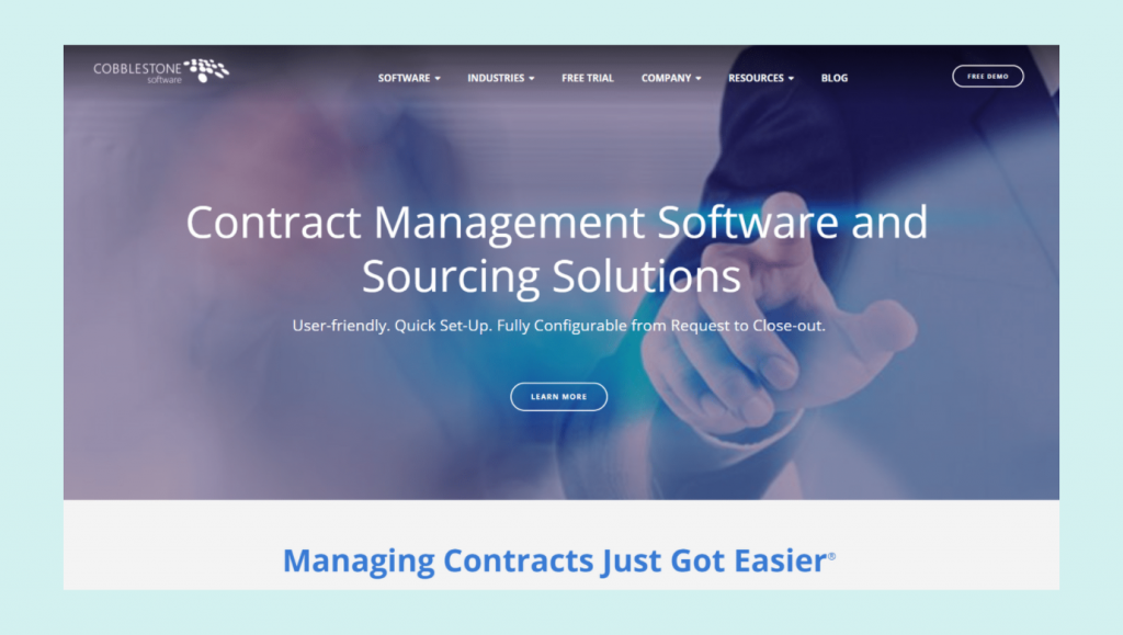 Contract management app ContractInsight know for ease of use, price and automation benefits