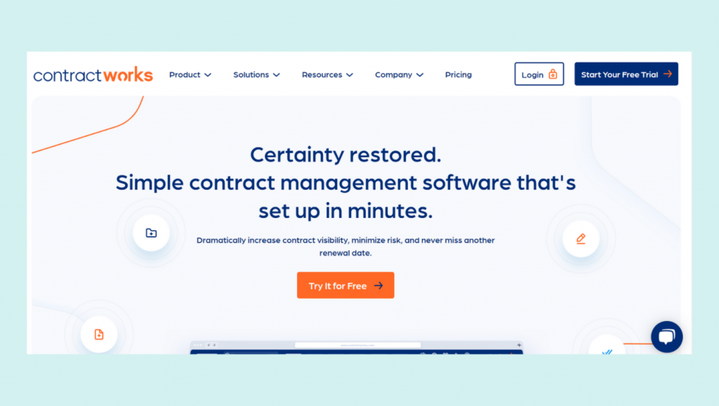 Contract management software like ContractWorks provide free trial besides their price plans