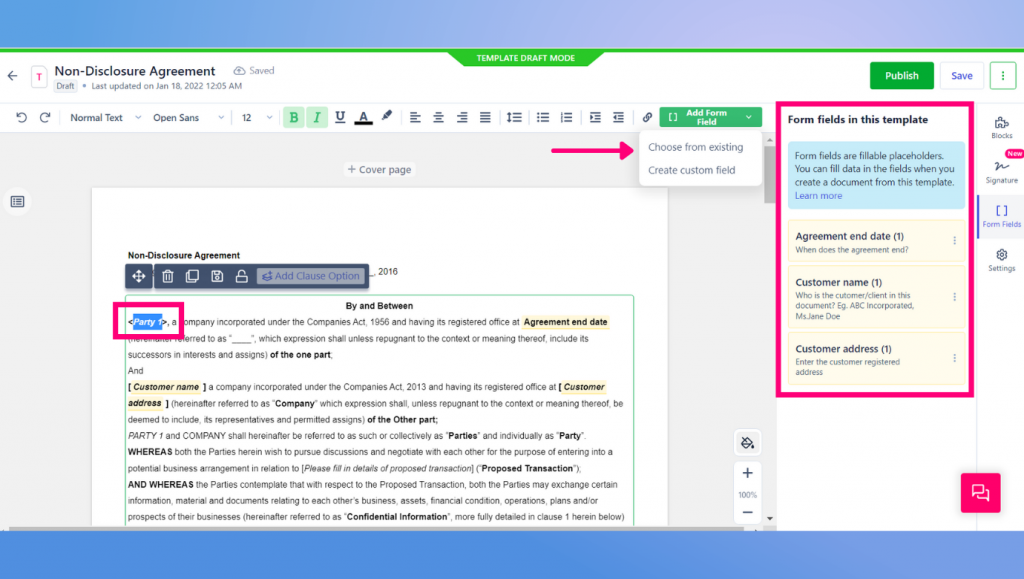 Form fields in Revv software enhance your configure price quote cpq procedure and sales through guided selling