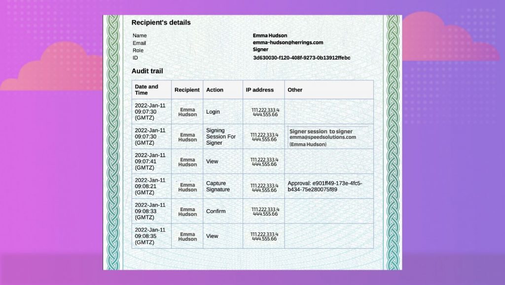 Evidence summary adds legal value to your contracts