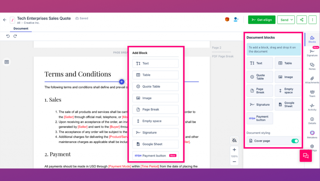A responsible contract manager can use Revv's editor to manage responsibilities effectively before negotiation