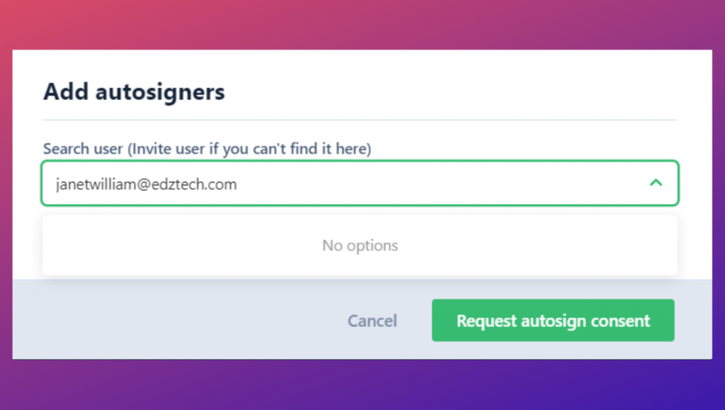 With Revv account, you can automatically support individuals burdened with signing hundreds of documents and make them autosigner for free